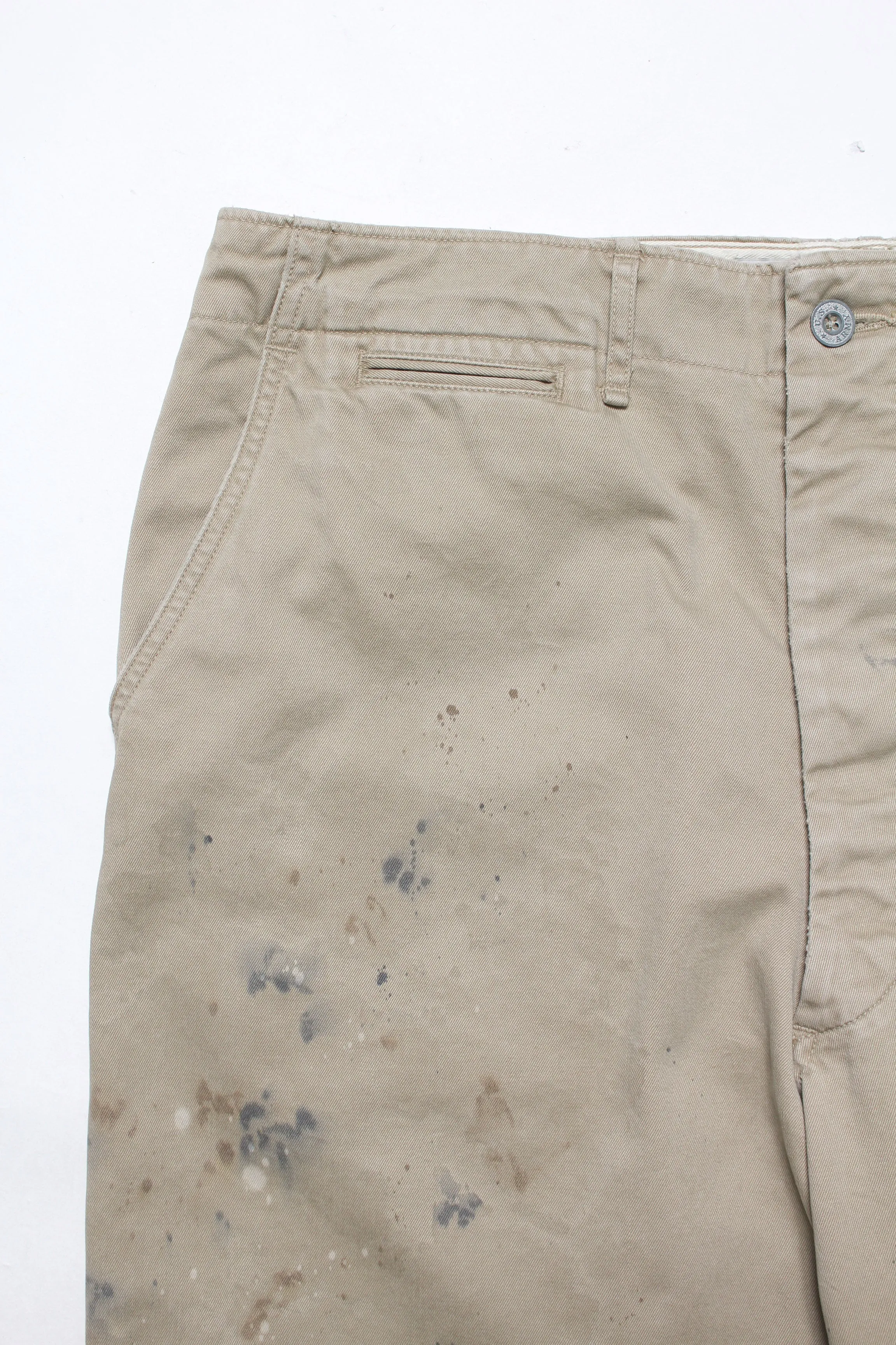 M41 CHINO TROUSERS (Metal button)