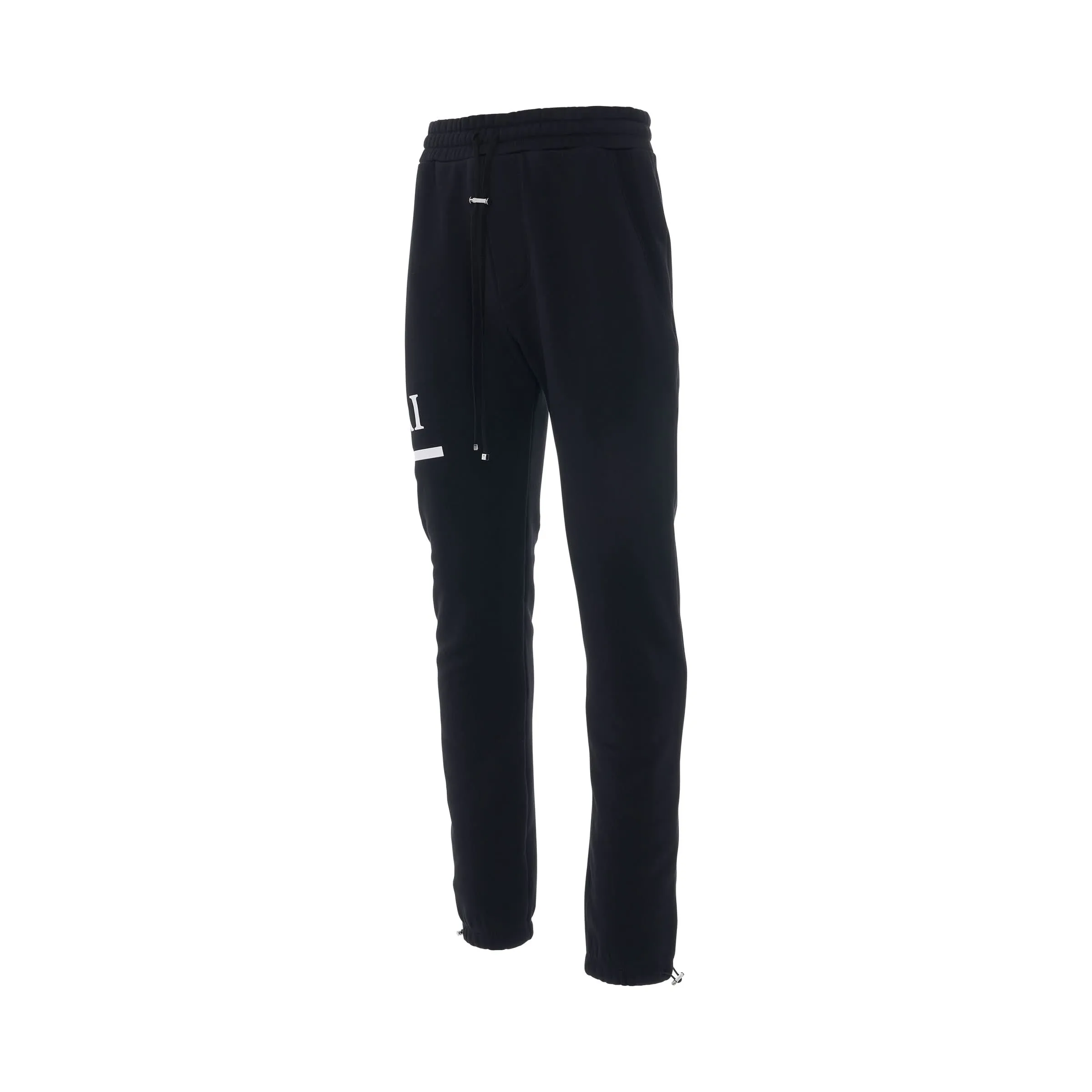 MA Bar Logo Sweatpant in Black