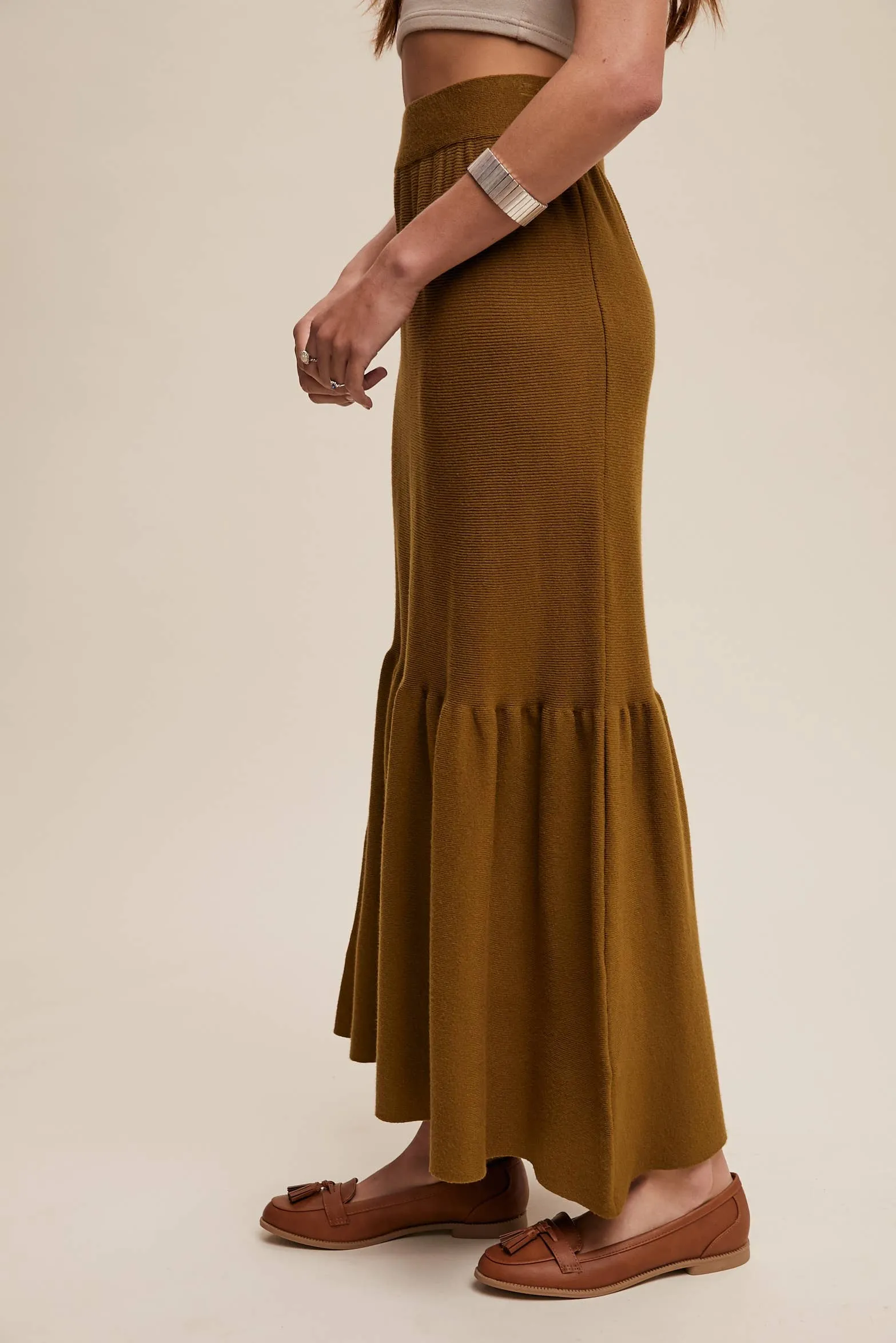 Madeline Knit Maxi Skirt