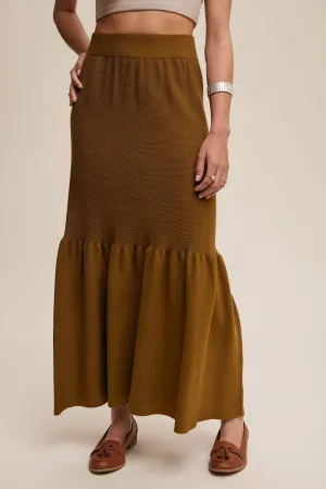 Madeline Knit Maxi Skirt