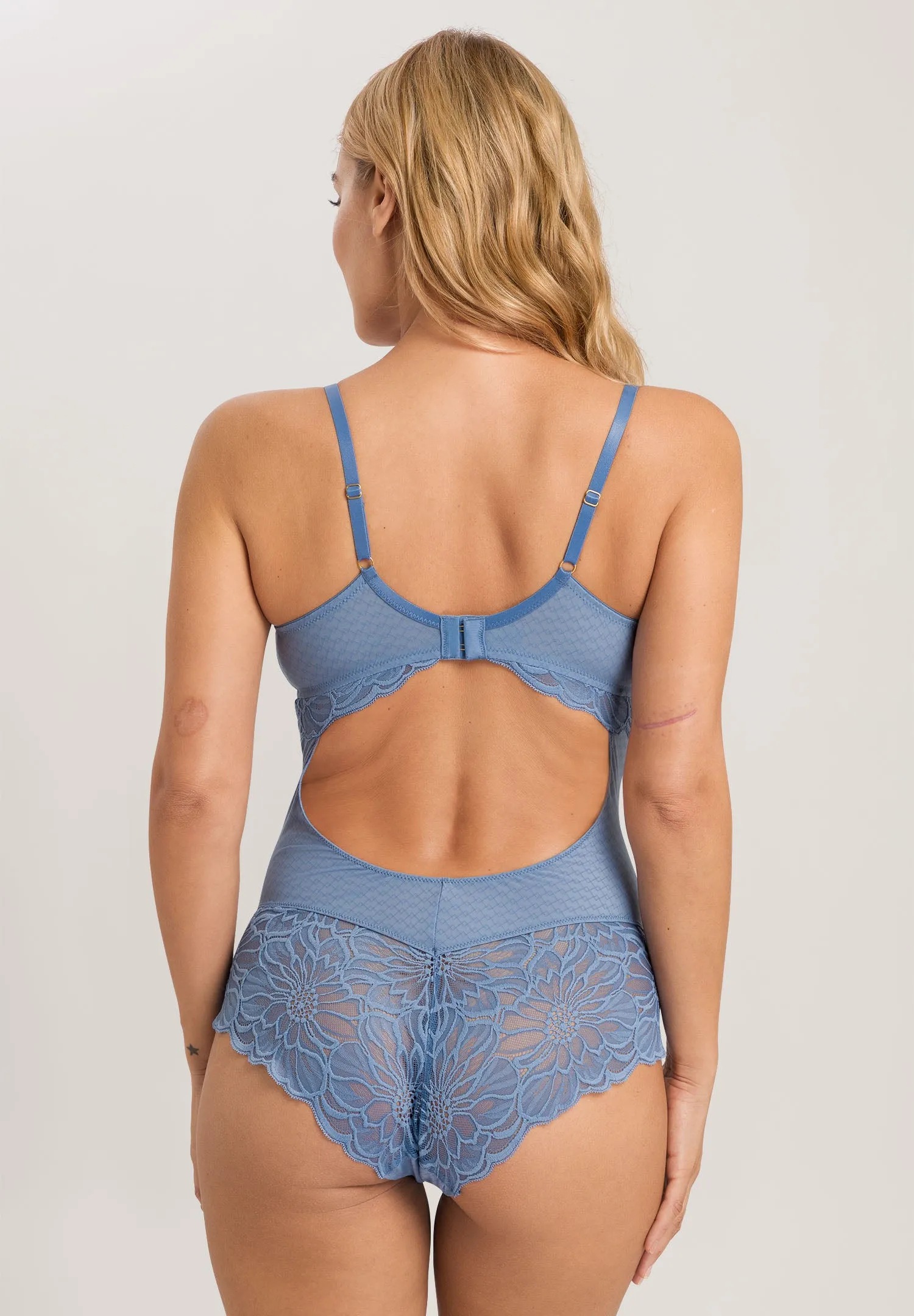 Marilyn Bodysuit | Dusty Blue 70938-2515