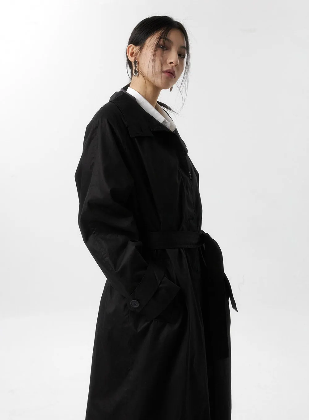 Maxi Trench Coat IS315