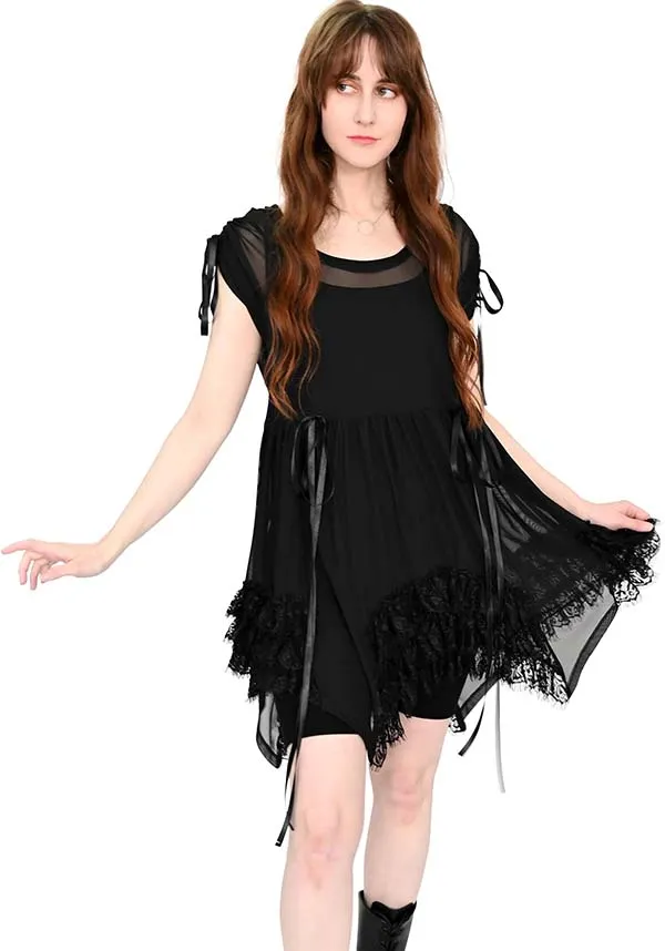 Meadow Mesh | BABYDOLL DRESS