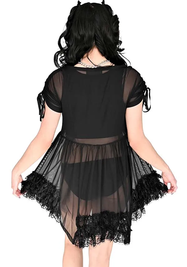 Meadow Mesh | BABYDOLL DRESS