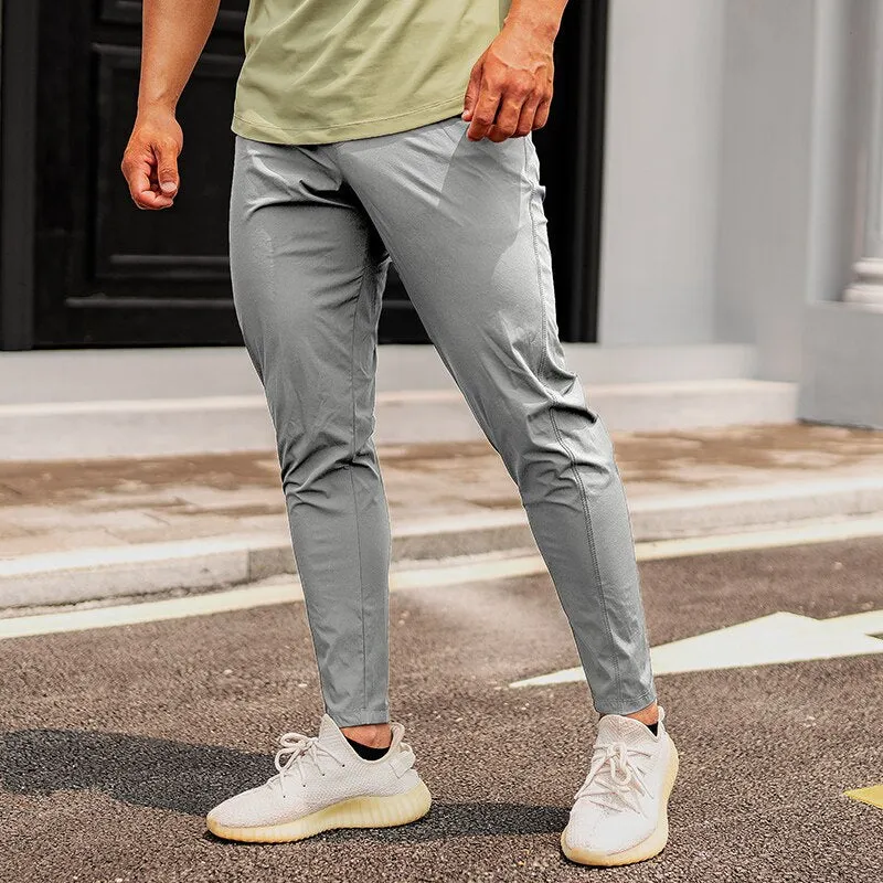 Men Sport Trousers with Pockets Running Workout Pants Quick Dry Training Jogger Sweatpants High Quality Fitness Bottoms