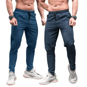 Men Sport Trousers with Pockets Running Workout Pants Quick Dry Training Jogger Sweatpants High Quality Fitness Bottoms