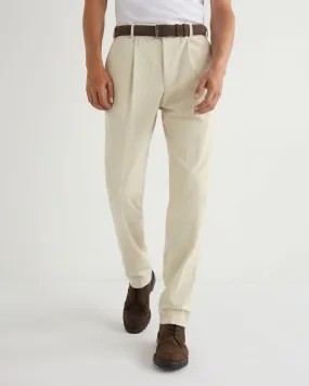 Men's Atrani Cord Pants Off White