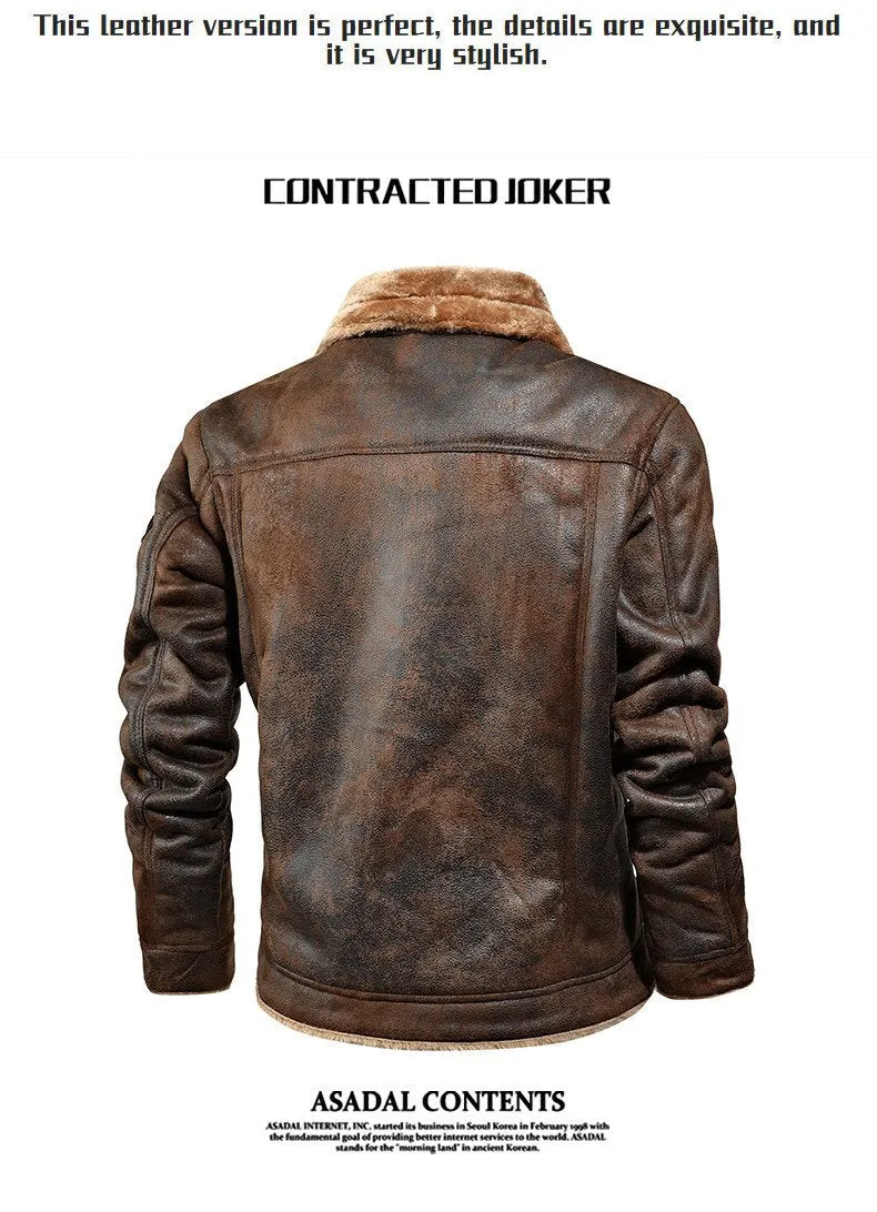 Men's Fur Cargo Jacket 04417288YM