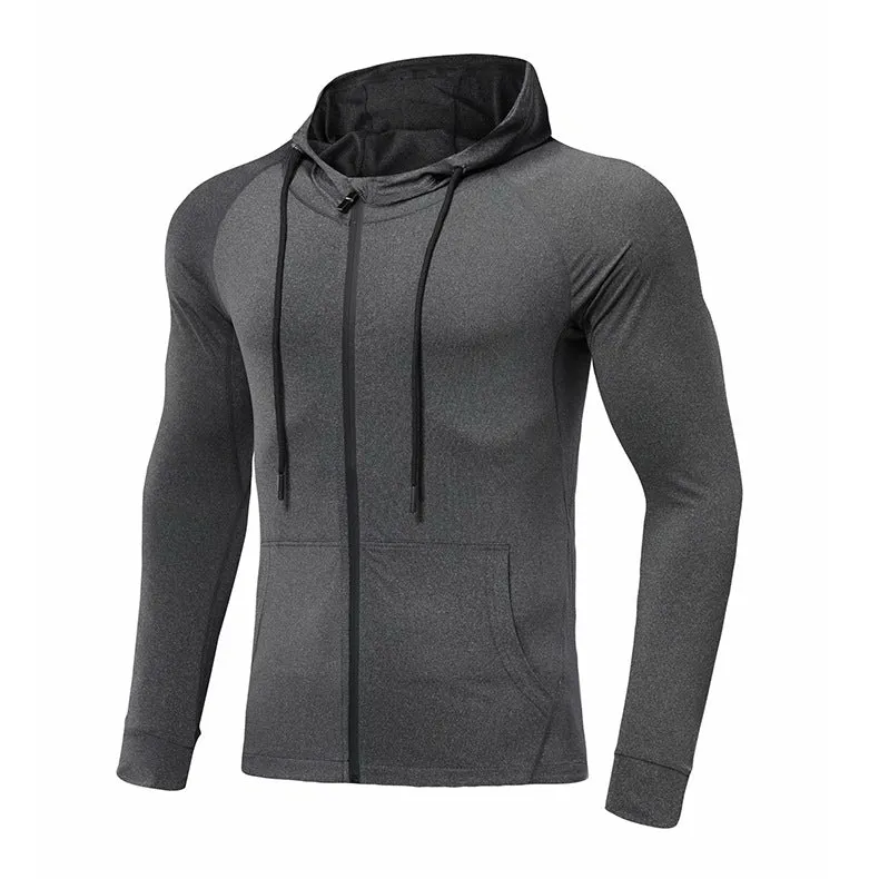 Men's Long-sleeved Stretch Tight Fitness Training Suit