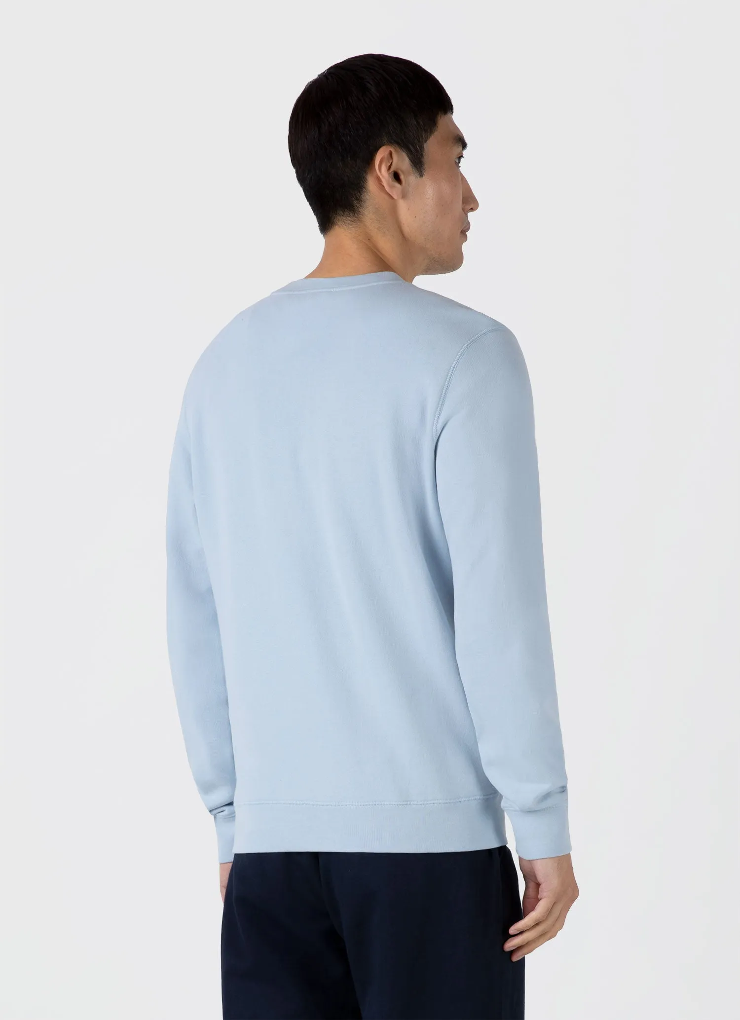 Men's Loopback Sweatshirt in Blue Mist