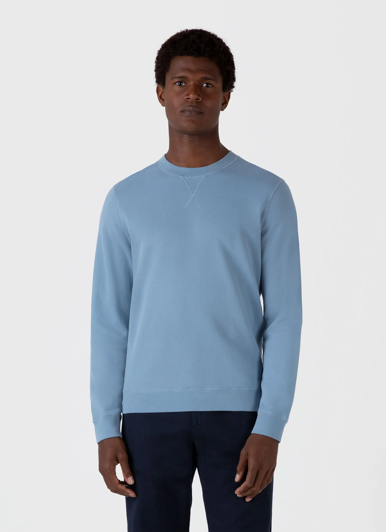 Men's Loopback Sweatshirt in Como Blue