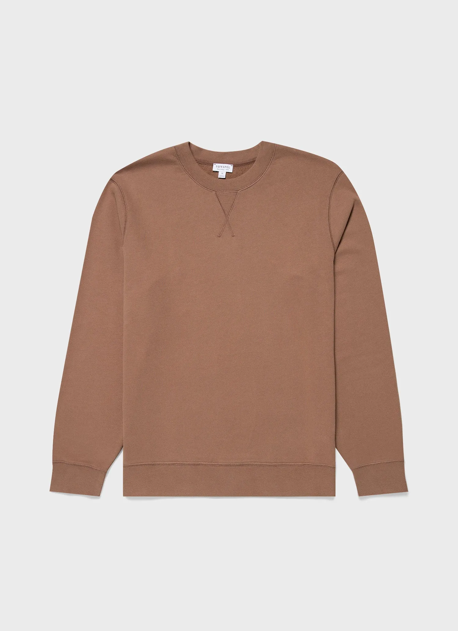 Men's Loopback Sweatshirt in Dark Sand