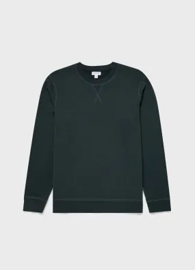 Men's Loopback Sweatshirt in Holly Green