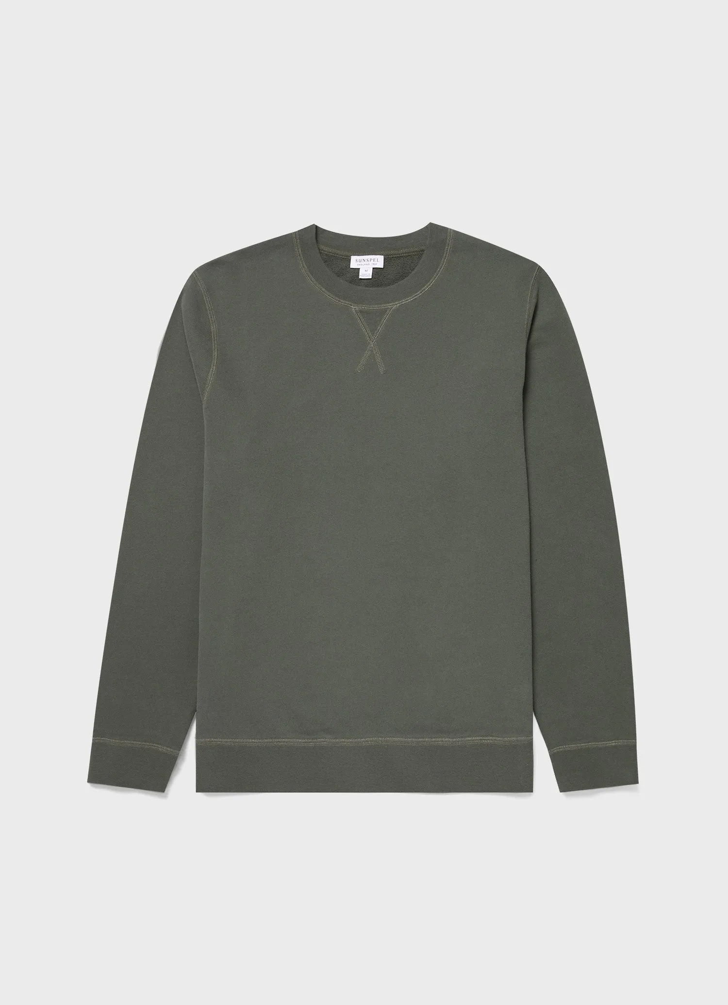 Men's Loopback Sweatshirt in Khaki