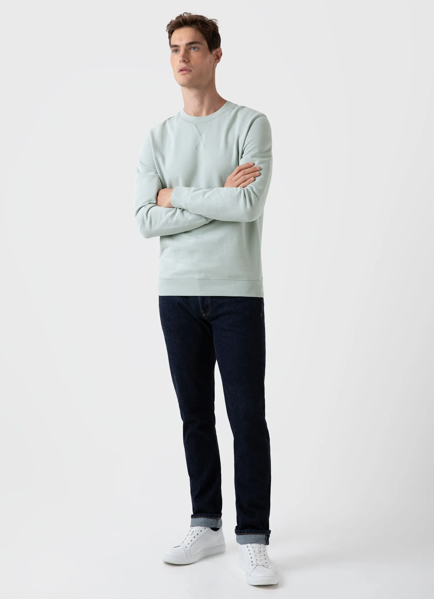 Men's Loopback Sweatshirt in Laurel