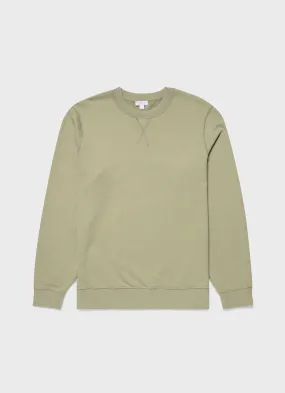 Men's Loopback Sweatshirt in Pale Khaki