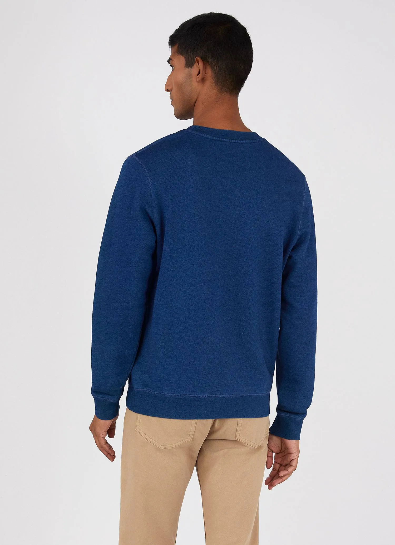 Men's Loopback Sweatshirt in Real Indigo