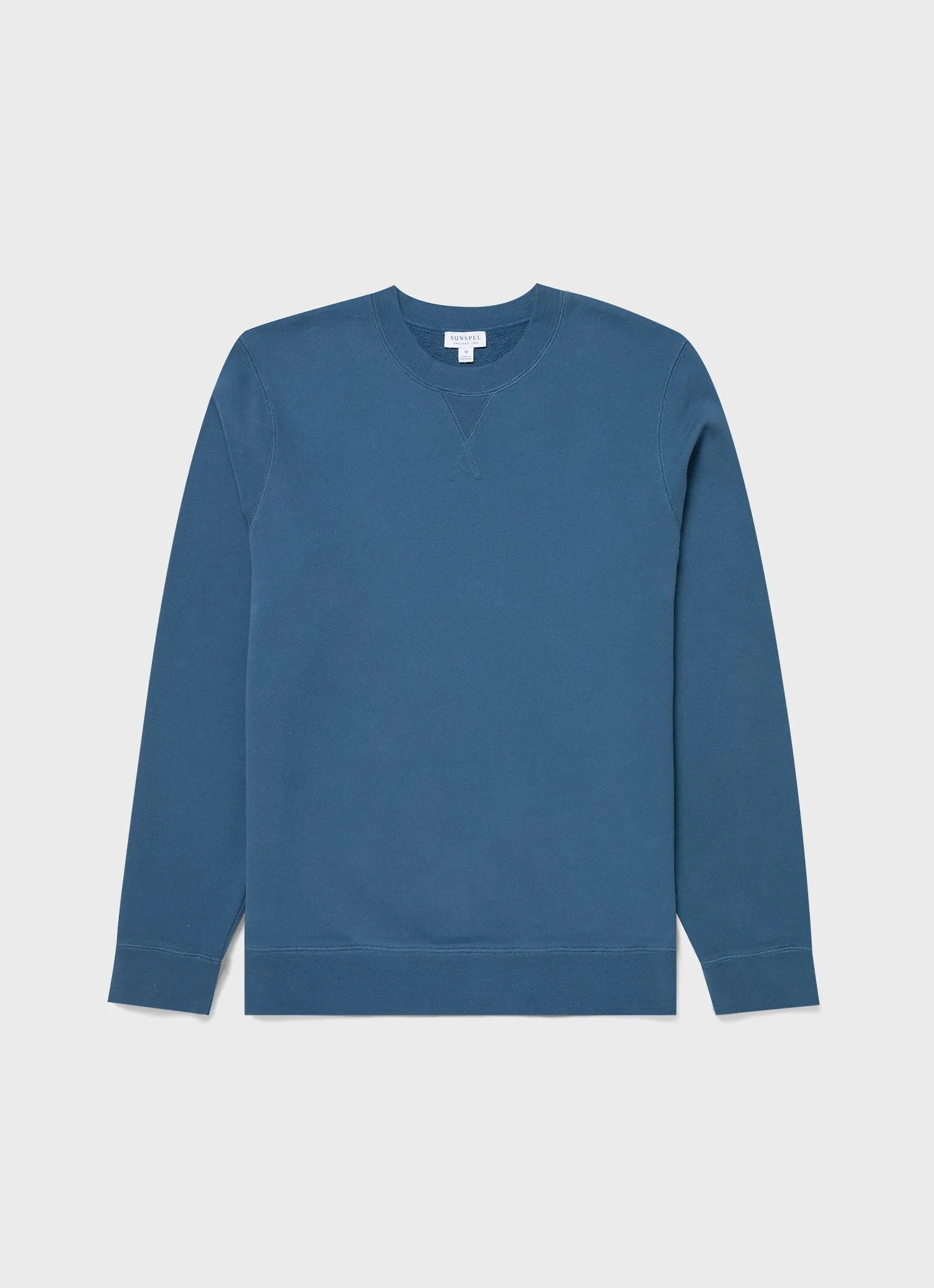 Men's Loopback Sweatshirt in Steel Blue