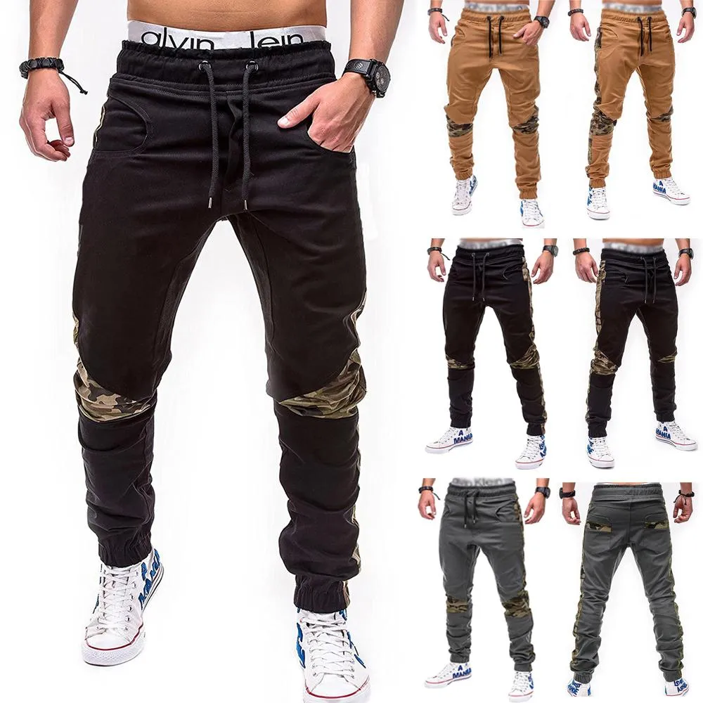 Men's Slim Fit  Jogger Sweatpants Cotton Tapered Summer Leisure Harem Pants