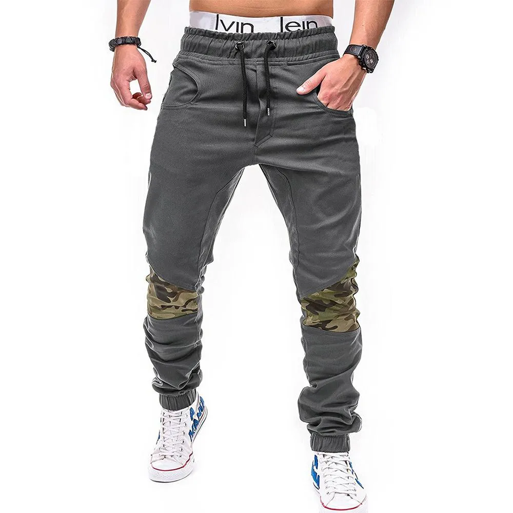 Men's Slim Fit  Jogger Sweatpants Cotton Tapered Summer Leisure Harem Pants