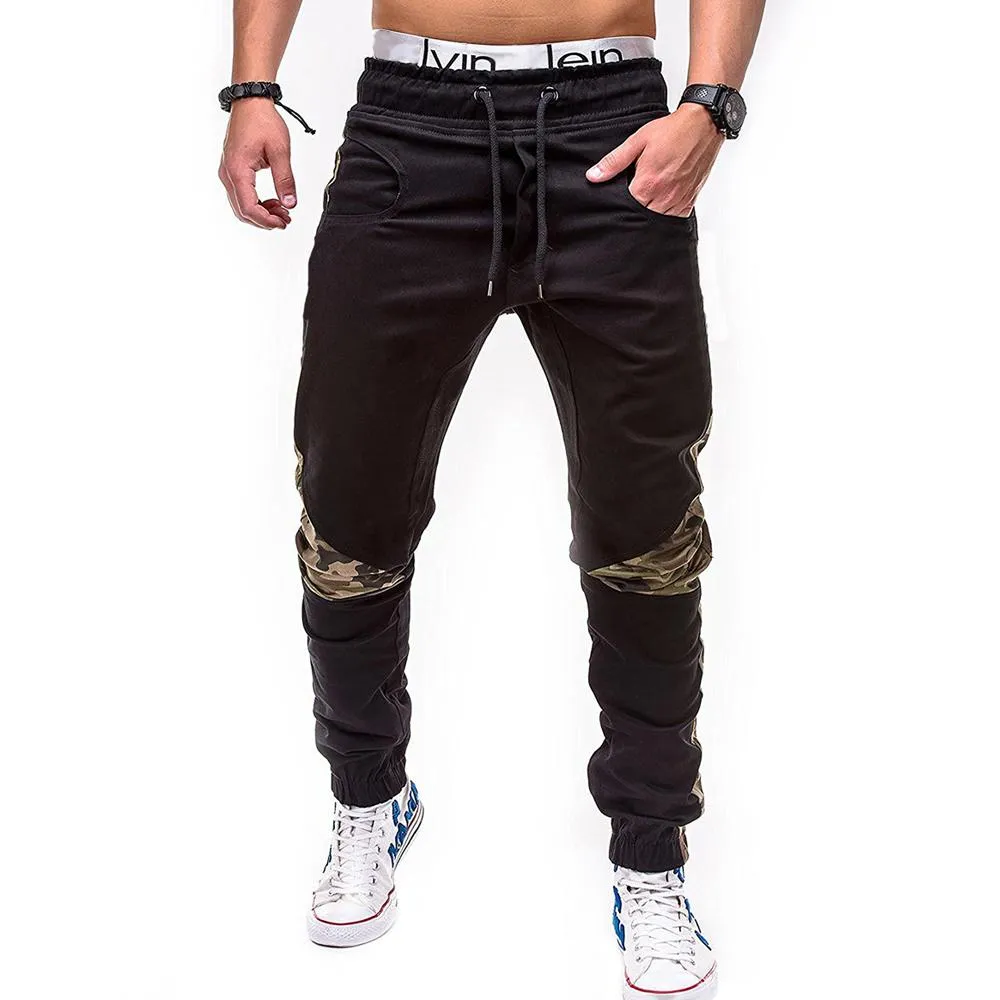 Men's Slim Fit  Jogger Sweatpants Cotton Tapered Summer Leisure Harem Pants