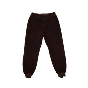 Men's Suede Jogger Sweatpants