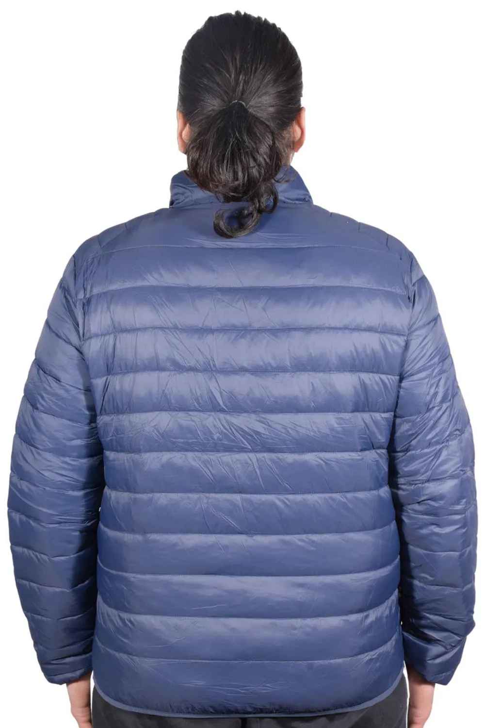 Mens Water Resistant Puffer Bomber Jacket