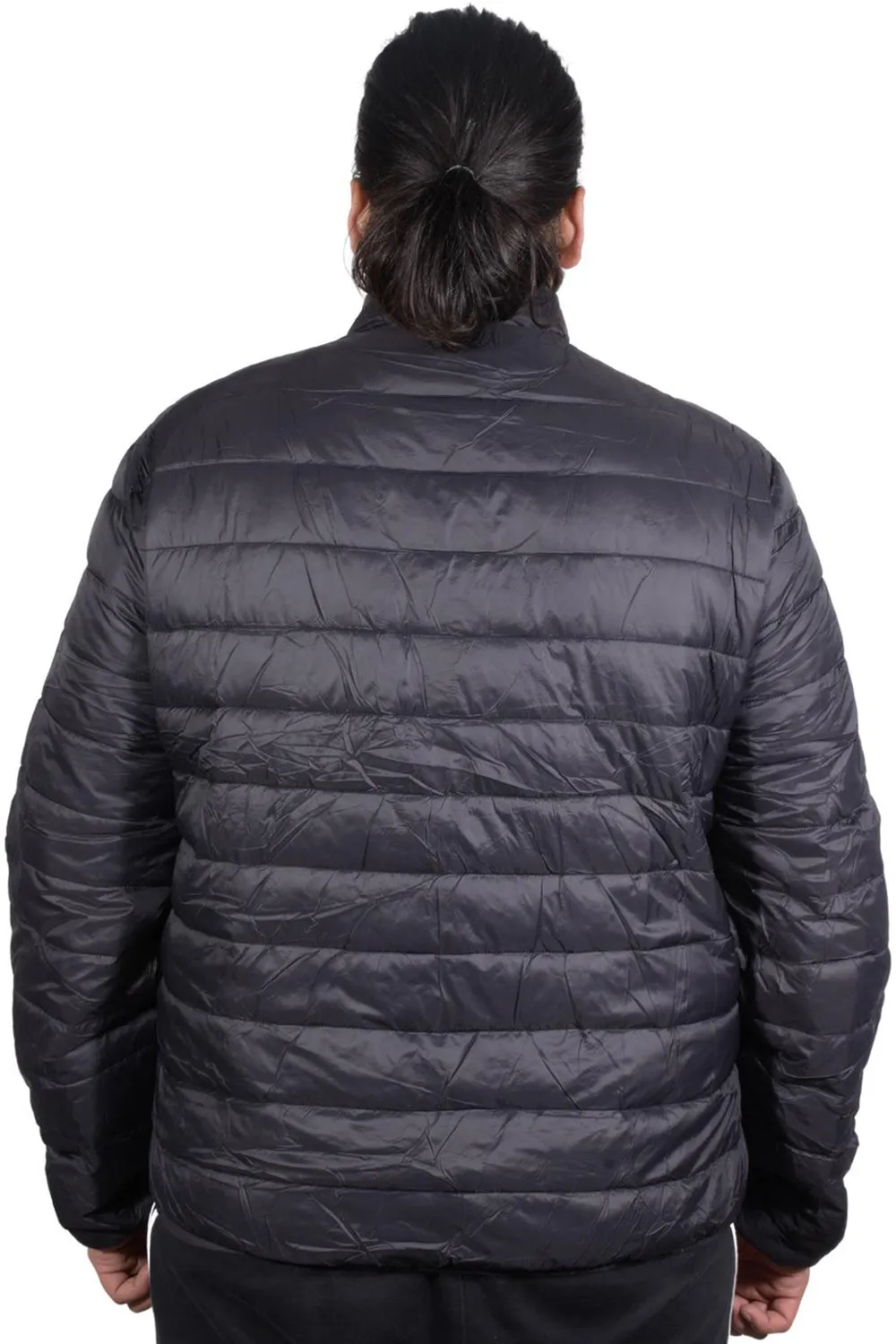 Mens Water Resistant Puffer Bomber Jacket