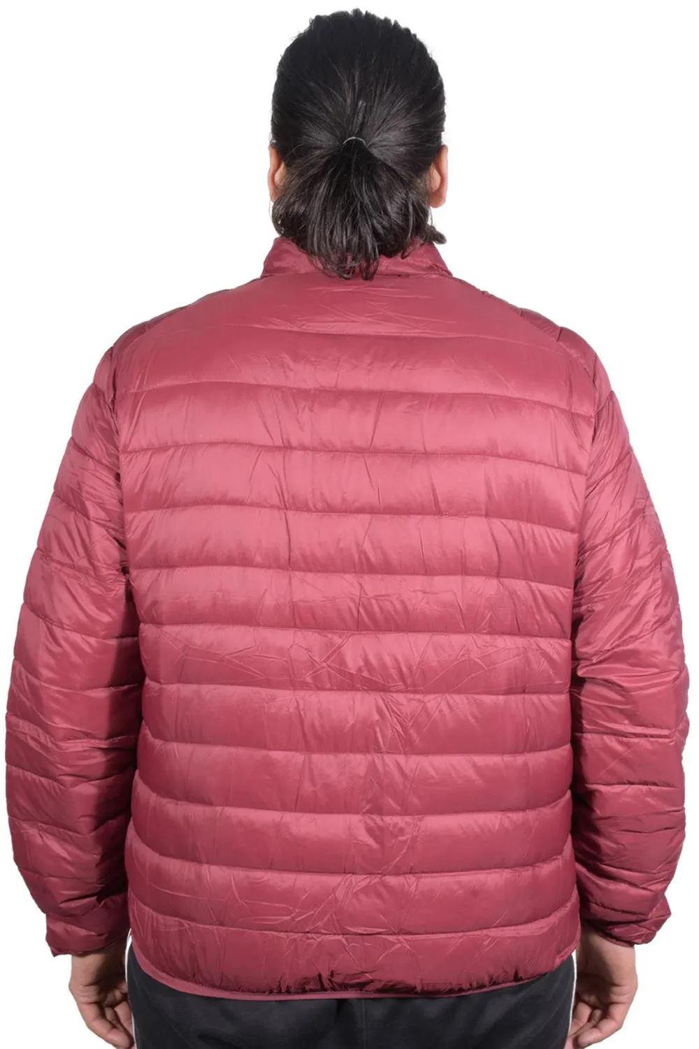 Mens Water Resistant Puffer Bomber Jacket