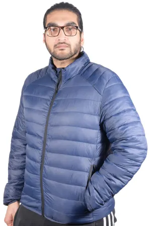 Mens Water Resistant Puffer Bomber Jacket