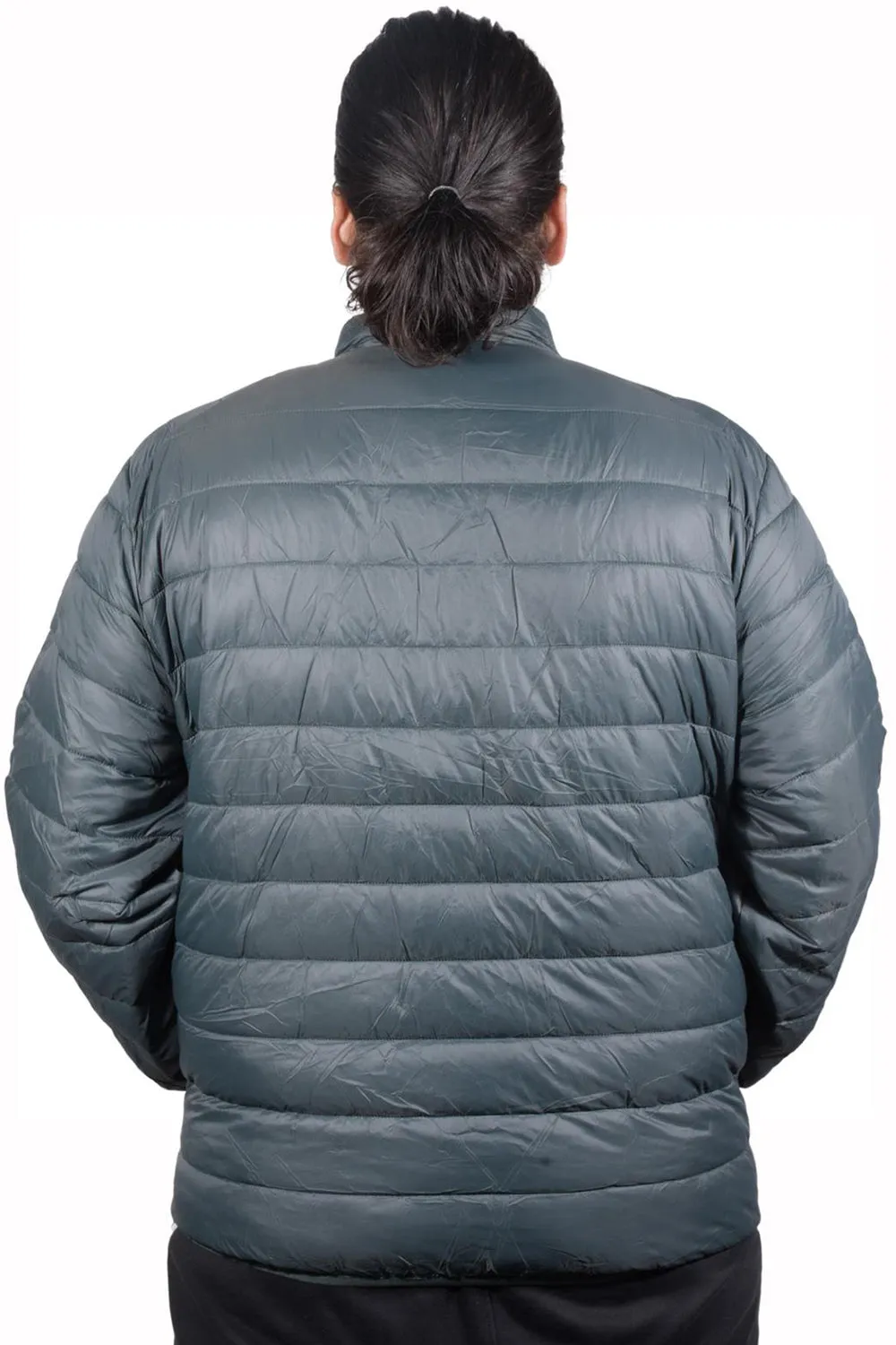 Mens Water Resistant Puffer Bomber Jacket