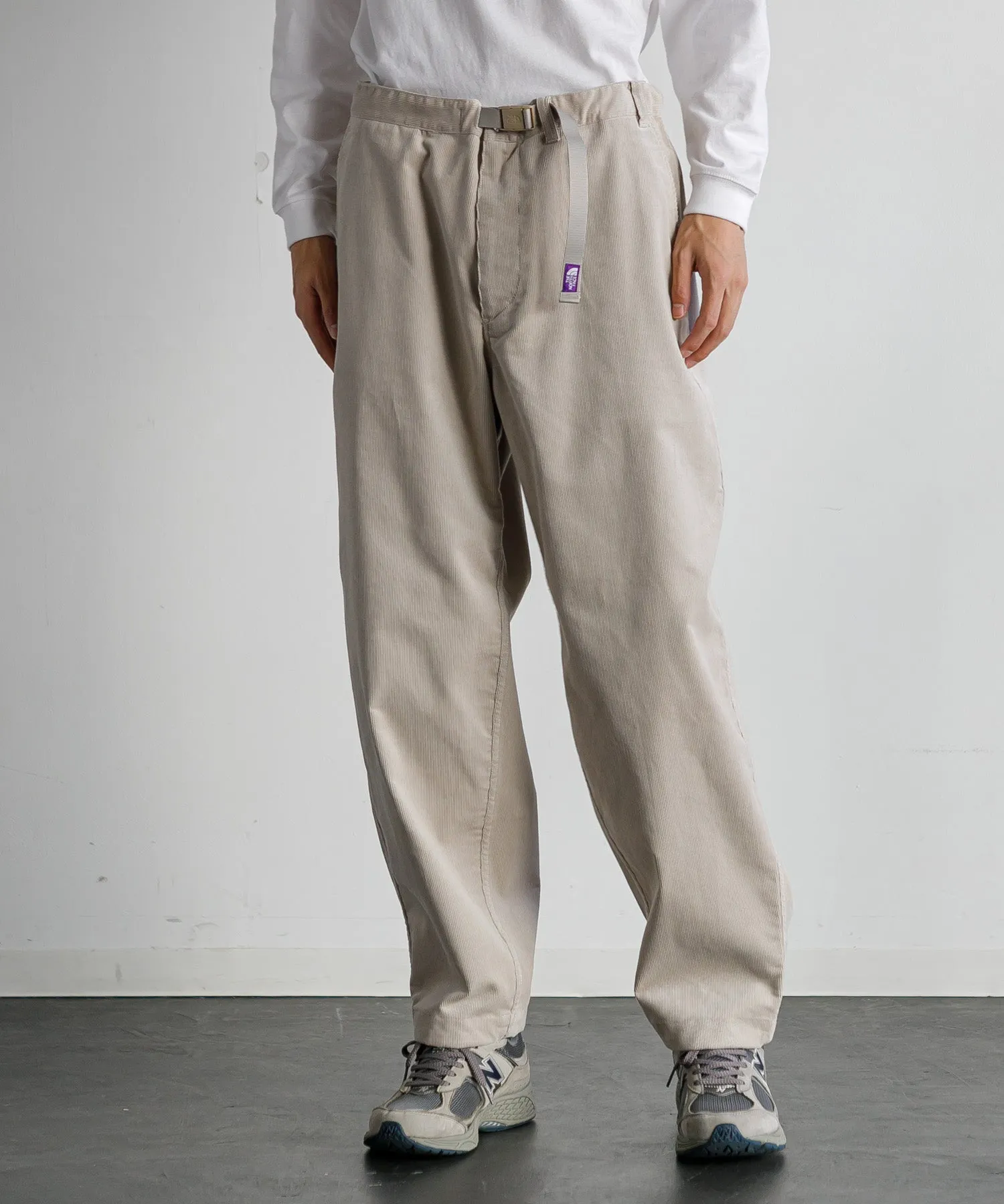 【MEN】THE NORTH FACE PURPLE LABEL Corduroy Wide Tapered Field Pants