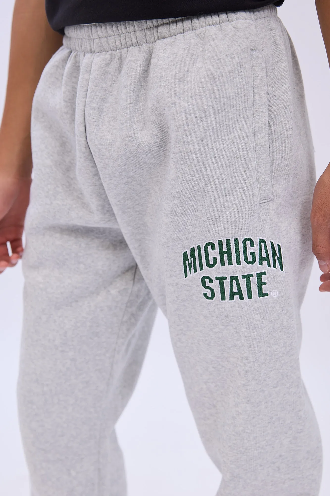 Michigan State Embroidered Sweatpants