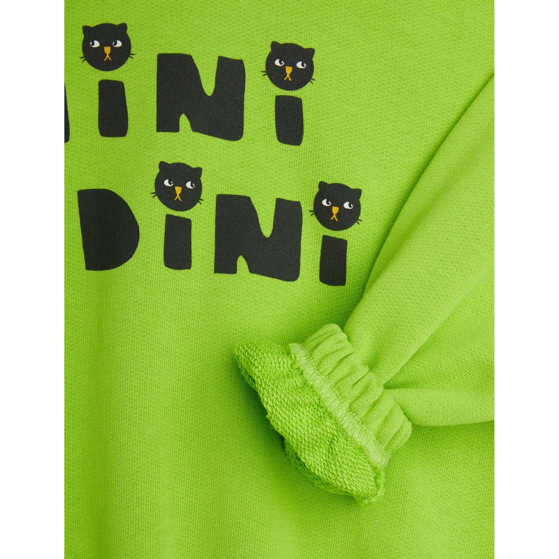 Mini Rodini - Cats sweatshirt - green