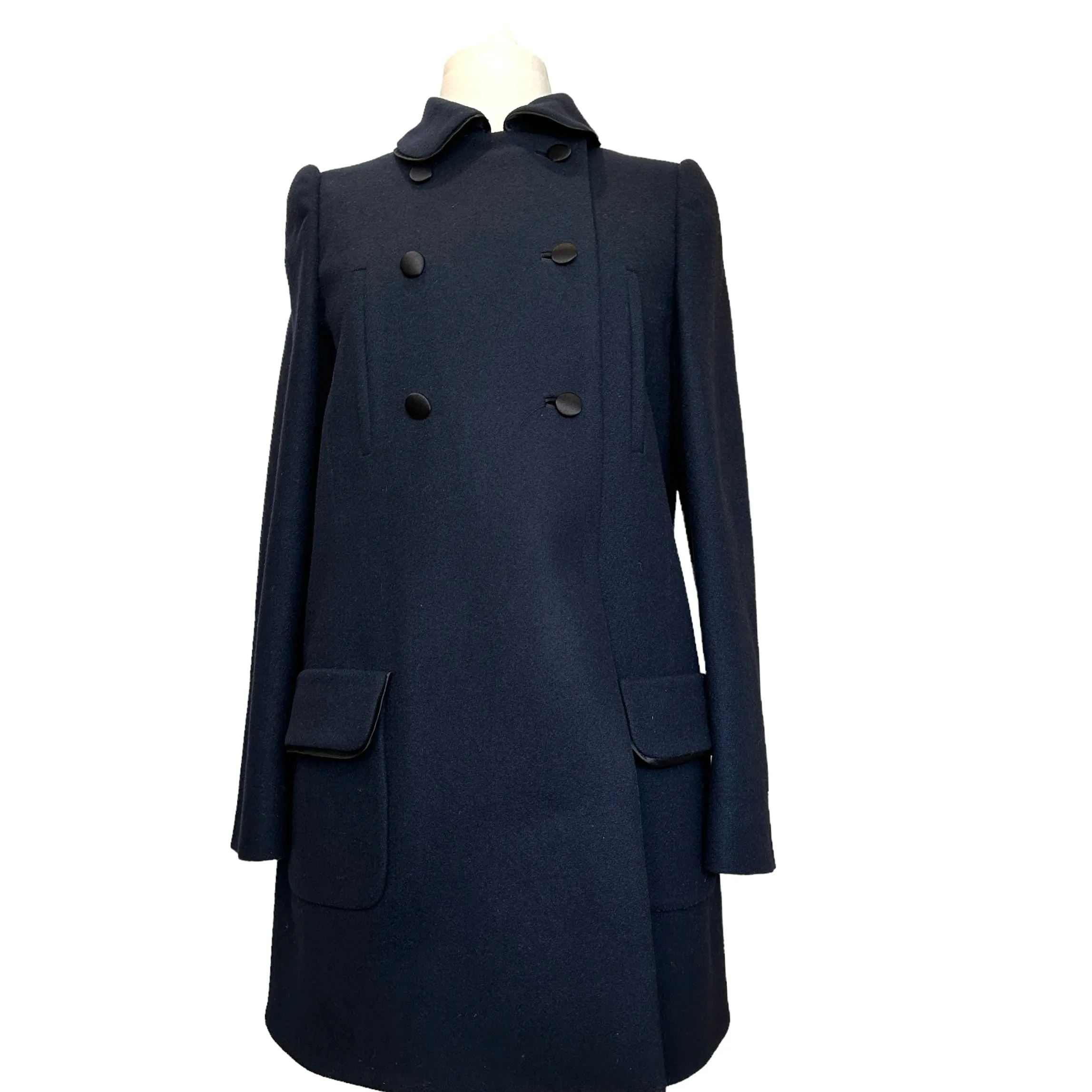 Navy Coat - S