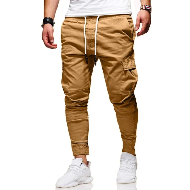 New Fashion Casual  Jogger Fitness Bodybuilding Gyms Pants Sweatpants Trousers