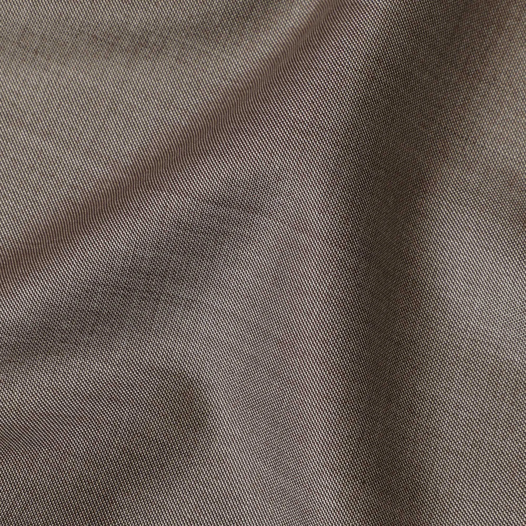 Olive Brown SCABAL Super 200's All Wool Suiting Fabric, 3.5 Meters with Buttons and Lining, 150 cm Width-D20709