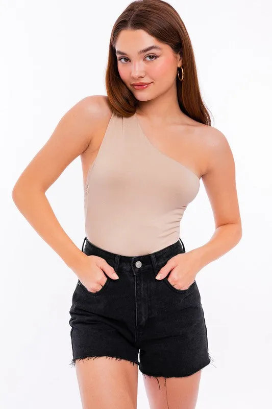 One Shoulder Bodysuit