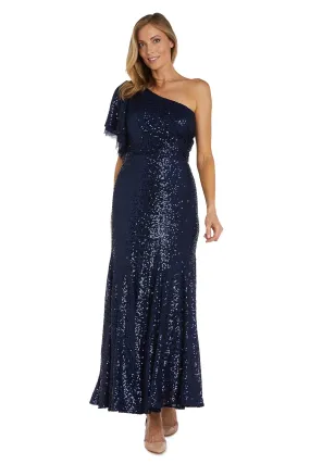 One Shoulder Sequin Dress