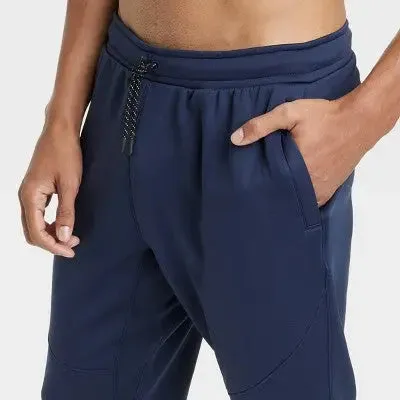 Open Box - All In Motion Men's DWR Midweight Fleece Joggers Sweatpants Lounge Pants