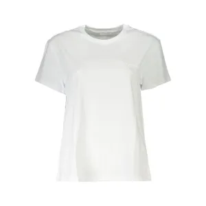 Patrizia Pepe Chic Organic Cotton Crew Neck Tee