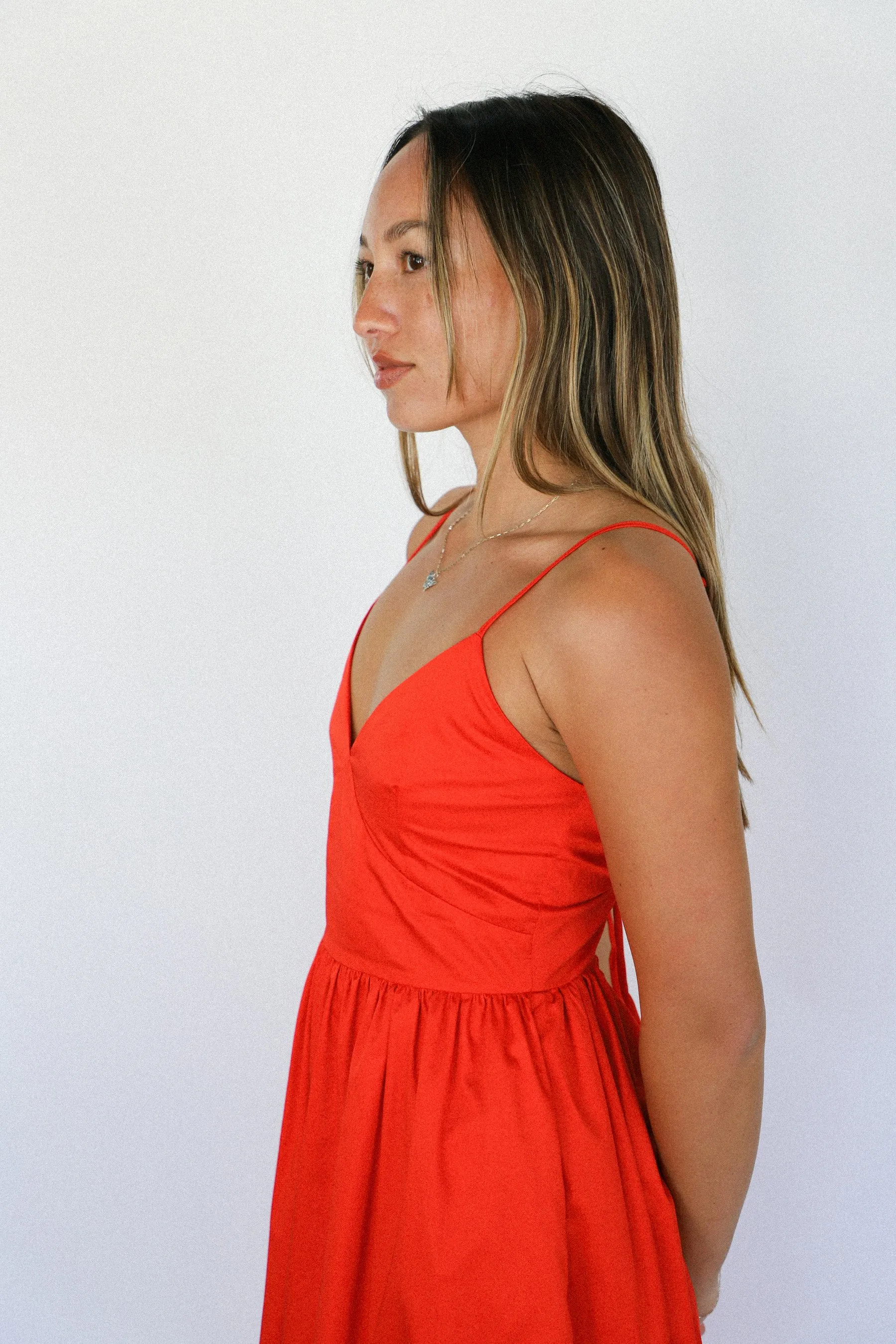 Poppy Tie Back Dress