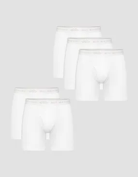 Premium Cotton Men's Boxers, 5-Pack