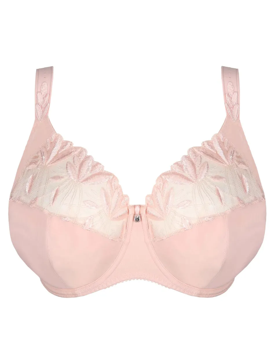 PrimaDonna Orlando Large Cups Full Cup Wire Bra in Pearly Pink | Pink Full Cup Primadonna Bra