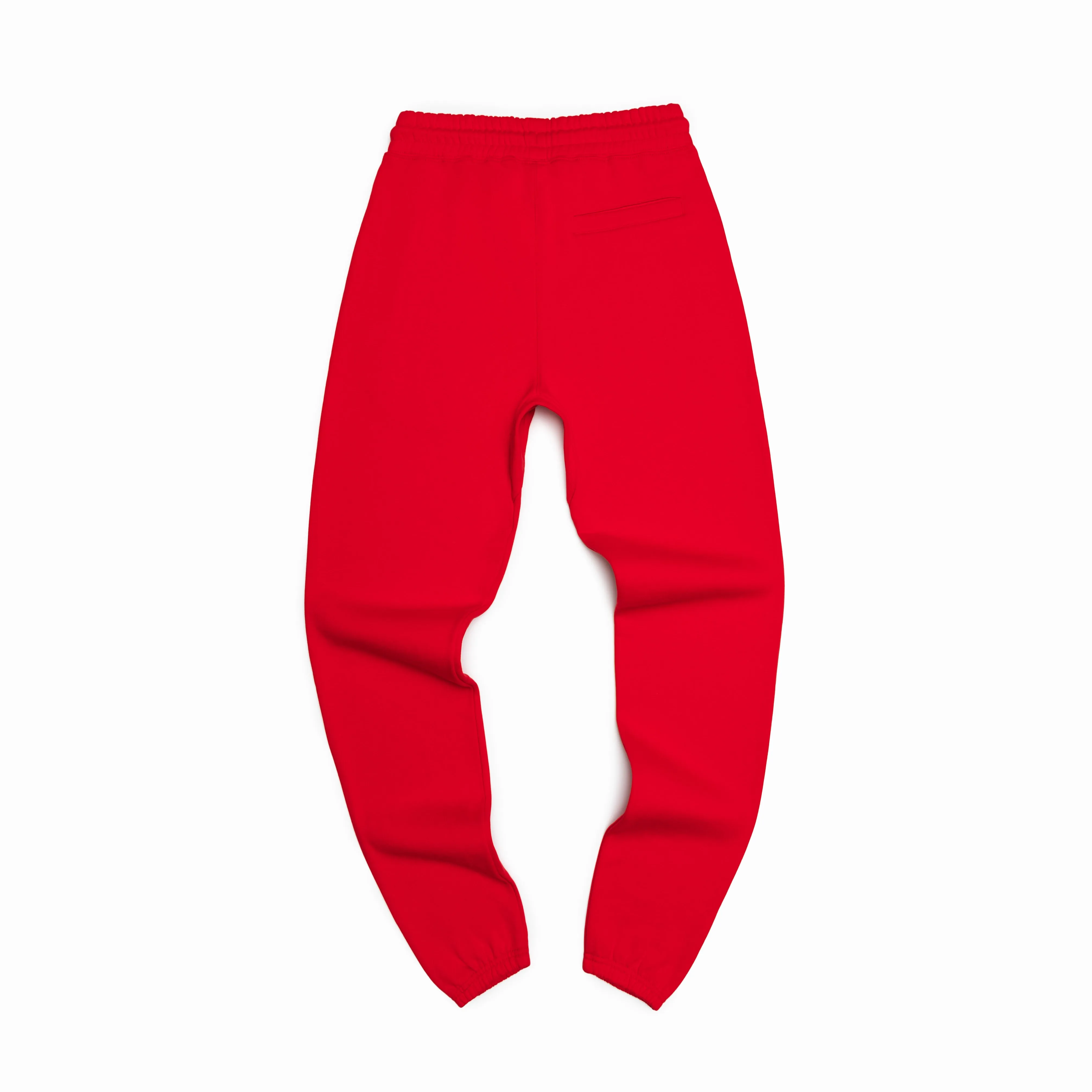 Primary Red Organic Cotton Sweatpants