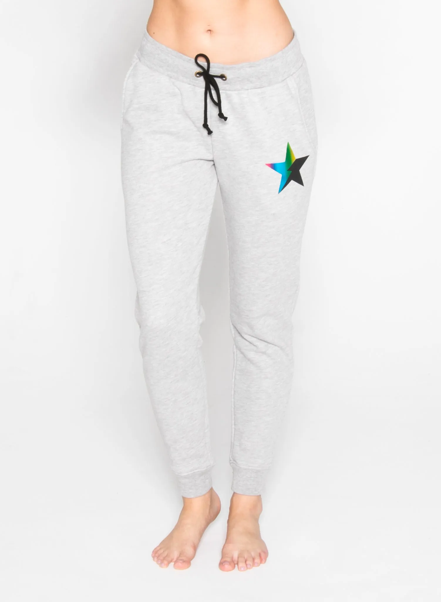 RAINBOW BOLT STAR - Flat Pocket Sweatpants