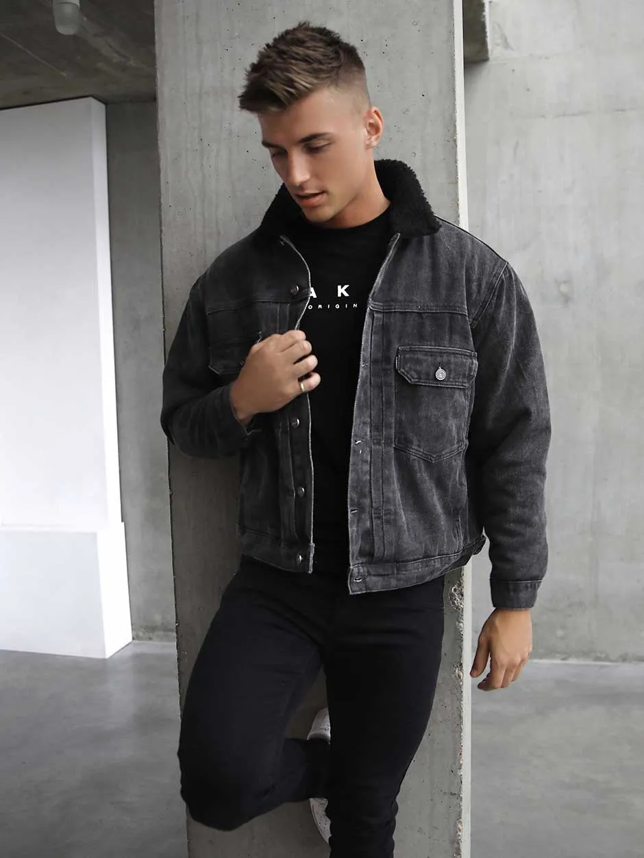 Rapha Denim Jacket - Charcoal