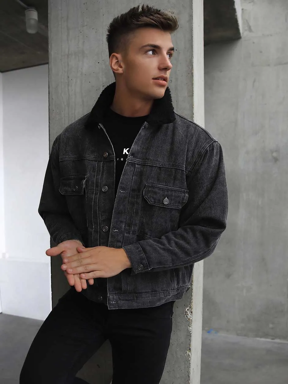 Rapha Denim Jacket - Charcoal