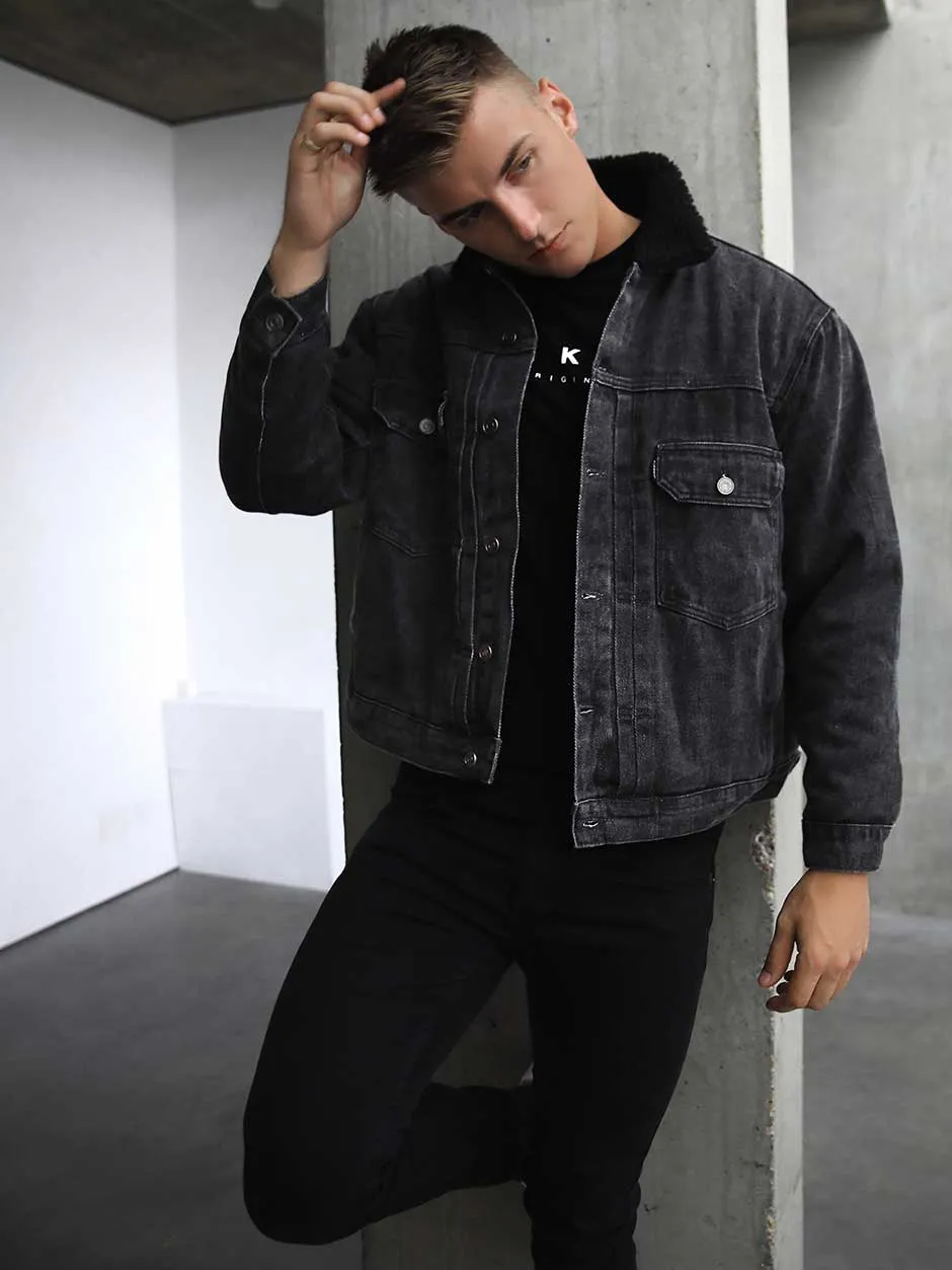 Rapha Denim Jacket - Charcoal