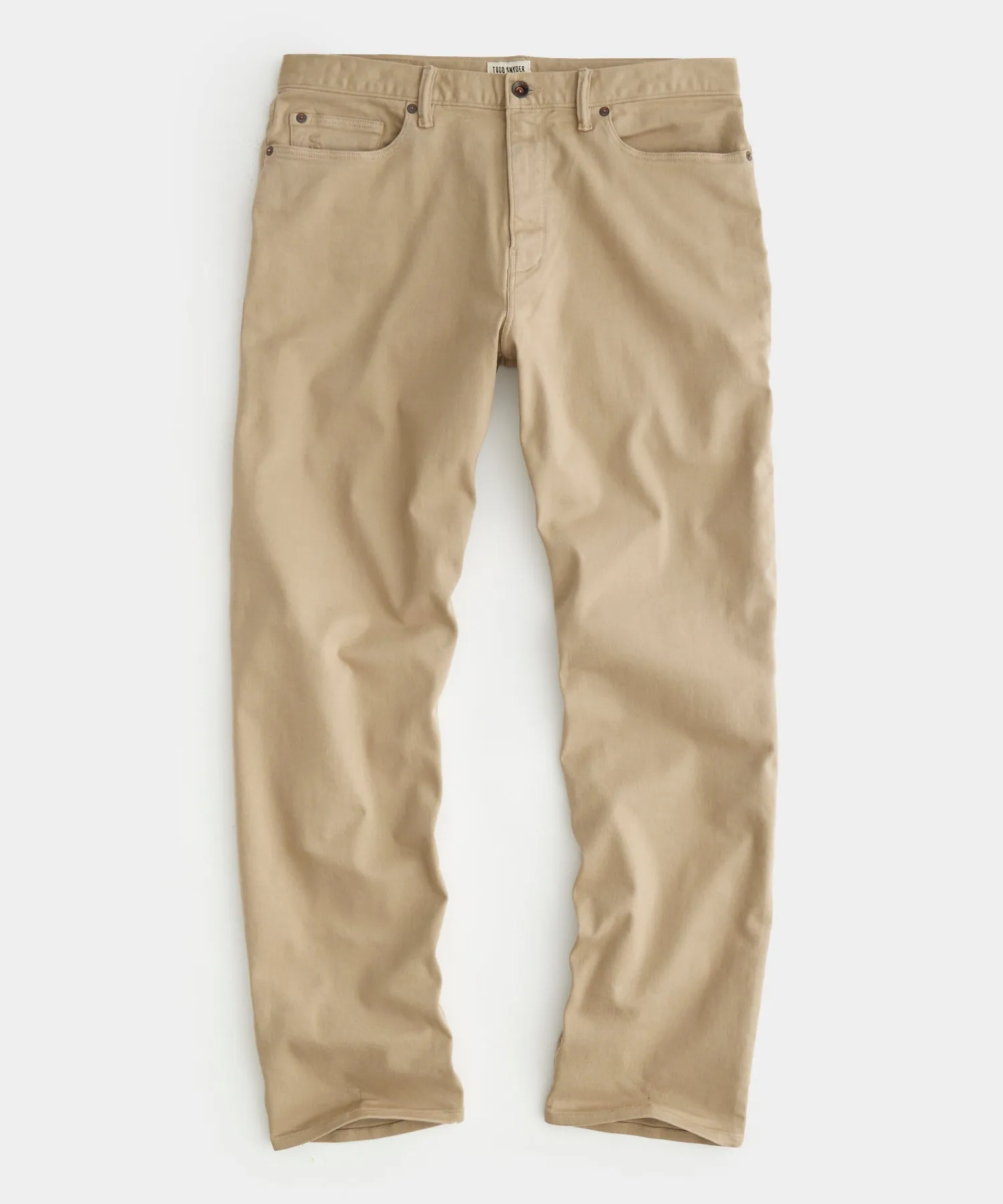 Relaxed Fit 5-Pocket Chino in Casual Khaki